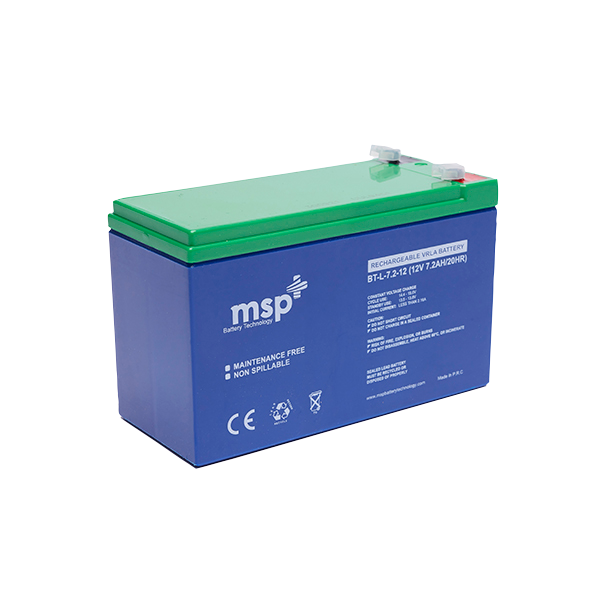 Battery 12V/DC 7.2Ah MSP