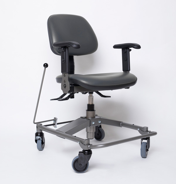 Levi Working Chair skai black